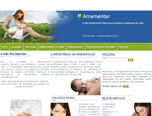 Tablet Screenshot of amamentar.medicineone.net